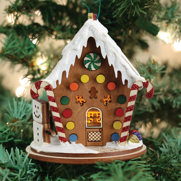 Hansel &amp; Gretyl Gingerbread Ornament