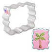 SweetAmbs' Small Fanciful Plaque Cookie Cutter 2 3/8