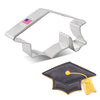 Graduation Cap Cookie Cutter 4 3/8