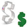 Dollar Sign Cookie Cutter 2 1/4