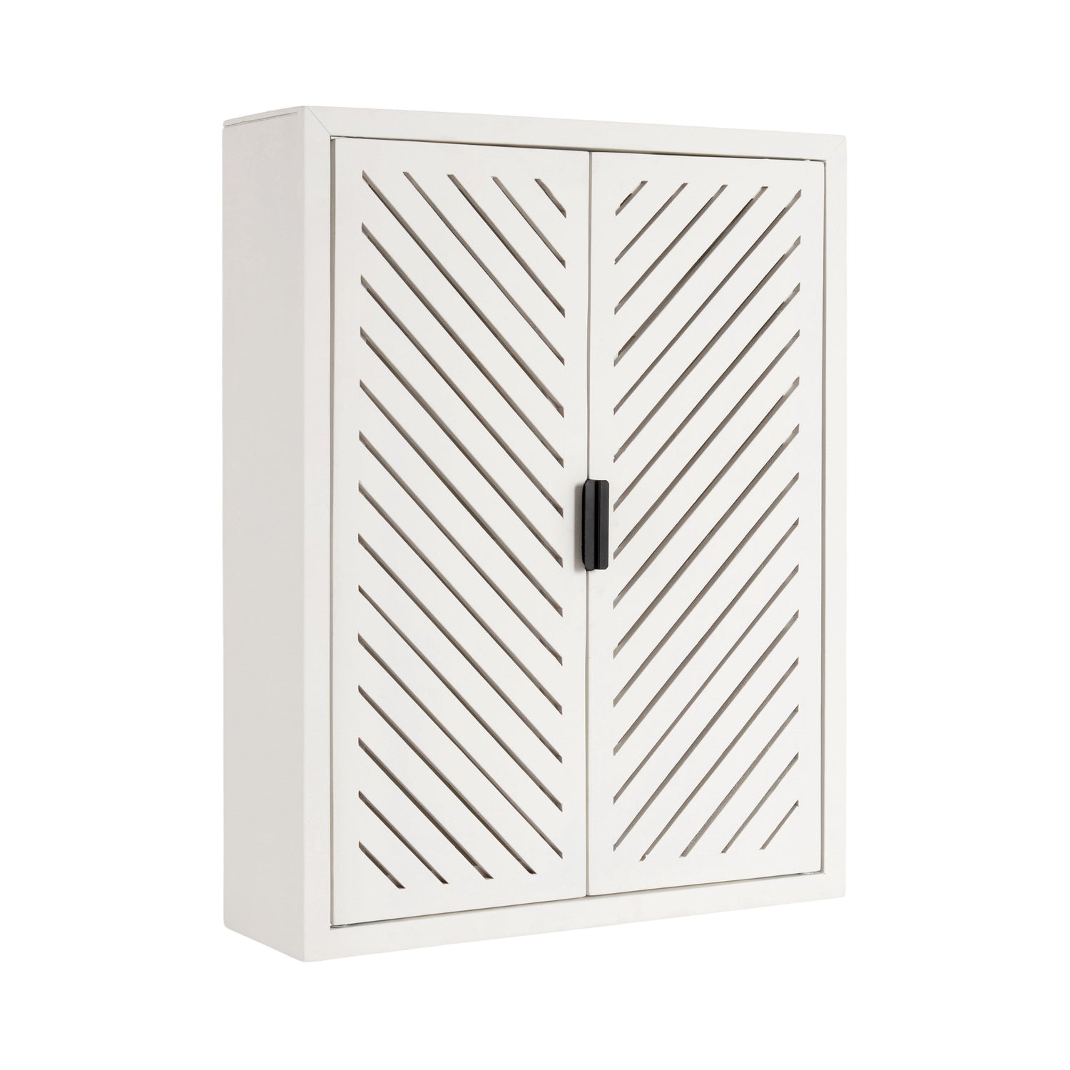 Mezzeta Tall Wood Bath Cabinet