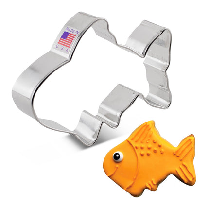 Cute Fish Cookie Cutter 3 7/8