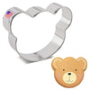 Bear Face Cookie Cutter 3 1/2