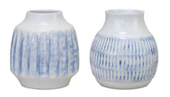 Wavy Vases (Set of 2)