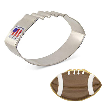 Football Cookie Cutter 3 1/2