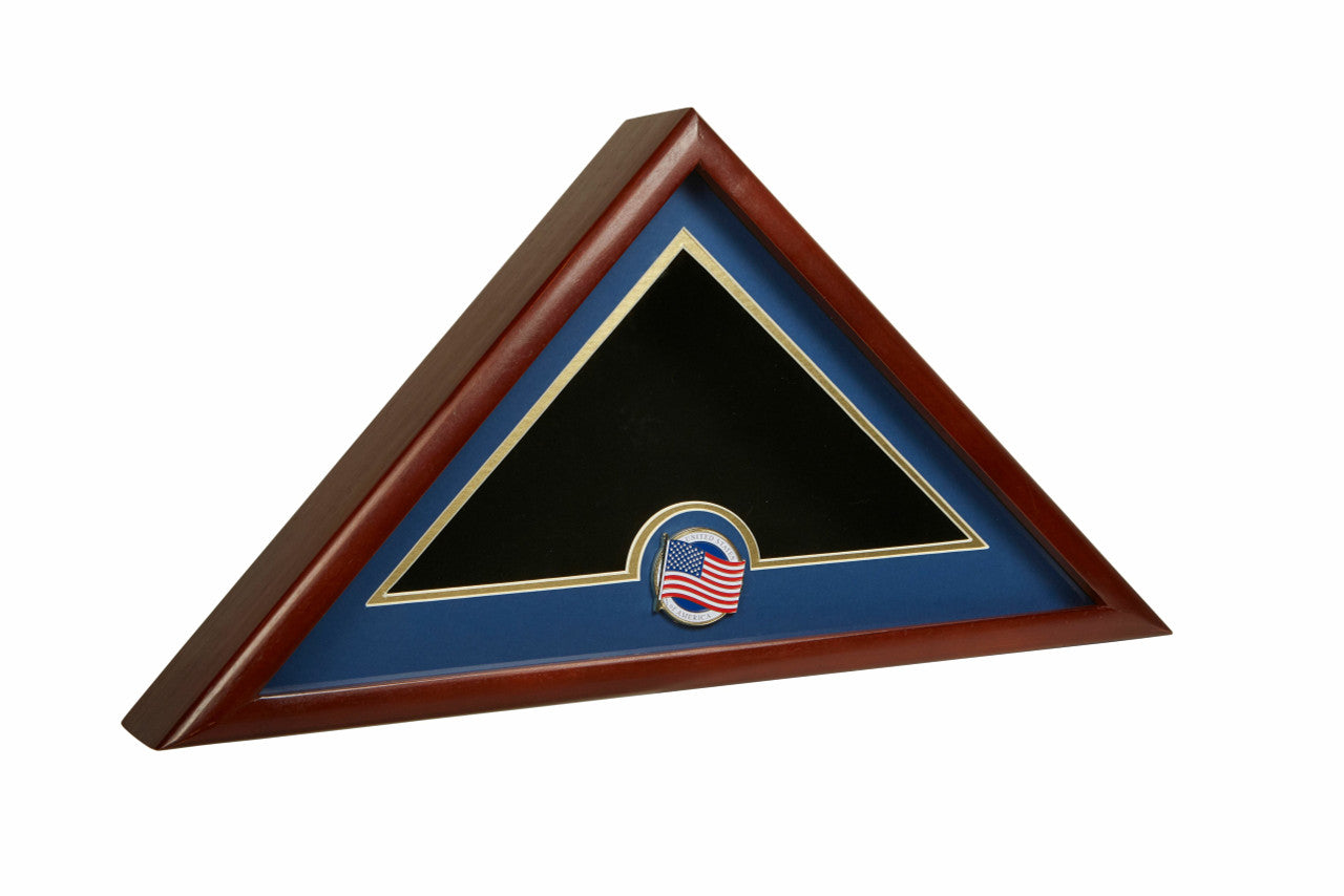 Medallion Flag Display Case (Large)- US Flag