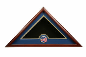 Medallion Flag Display Case (Large)- US Flag