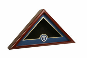 Medallion Flag Display Case (Large)- Air Force