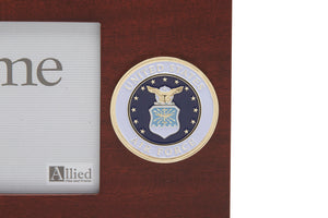 U.S. Air Force Medallion 4-Inch by 6-Inch Desktop Picture Frame