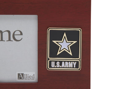 Go Army Medallion 4-Inch by 6-Inch Desktop Picture Frame