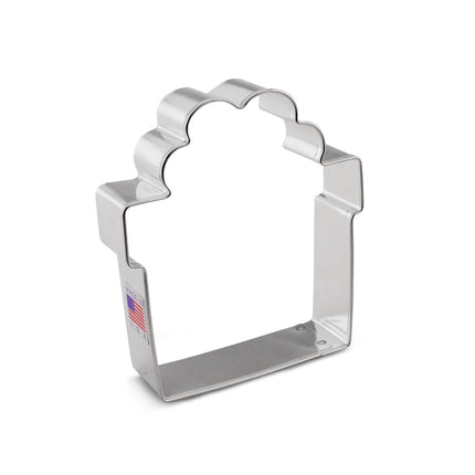 Present with Bow Cookie Cutter by Flour Box Bakery, 3.25