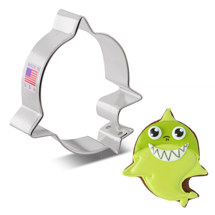 Little Shark Cookie Cutter, 3.75