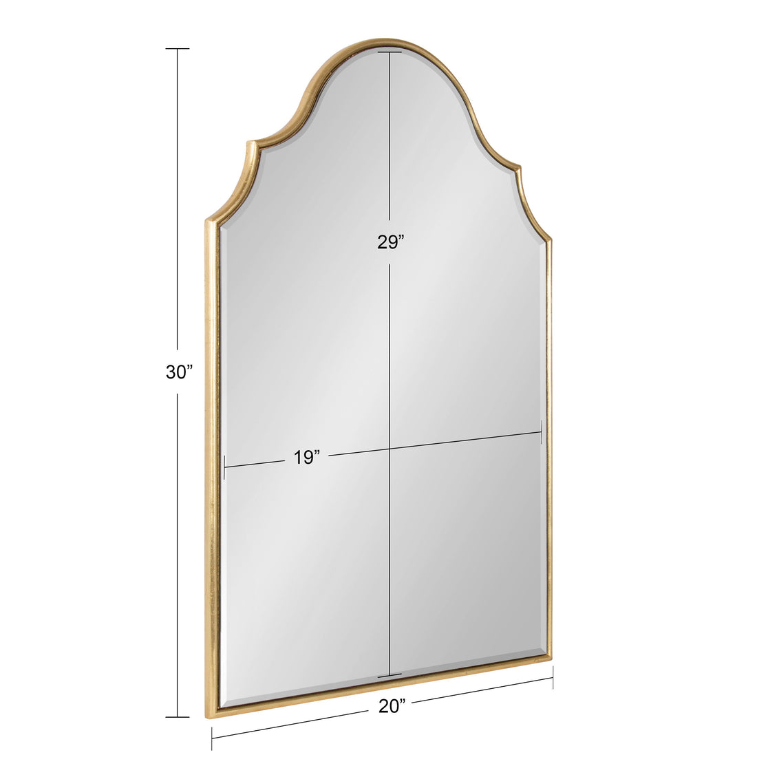 Leanna Framed Arch Wall Mirror