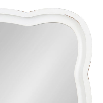 Hatherleigh Scallop Wood Wall Mirror