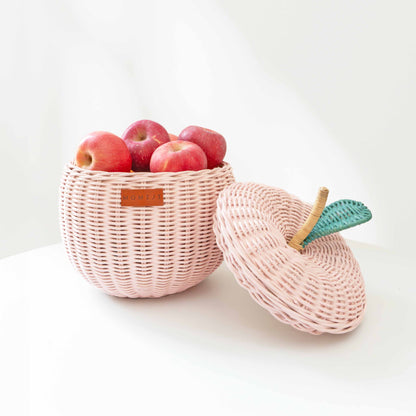 Apple Storage Basket Small - Pink