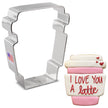 Flour Box Bakery's Latte Cup Cookie Cutter 3 3/4