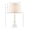 Astoria Resin Buffet Table Lamp