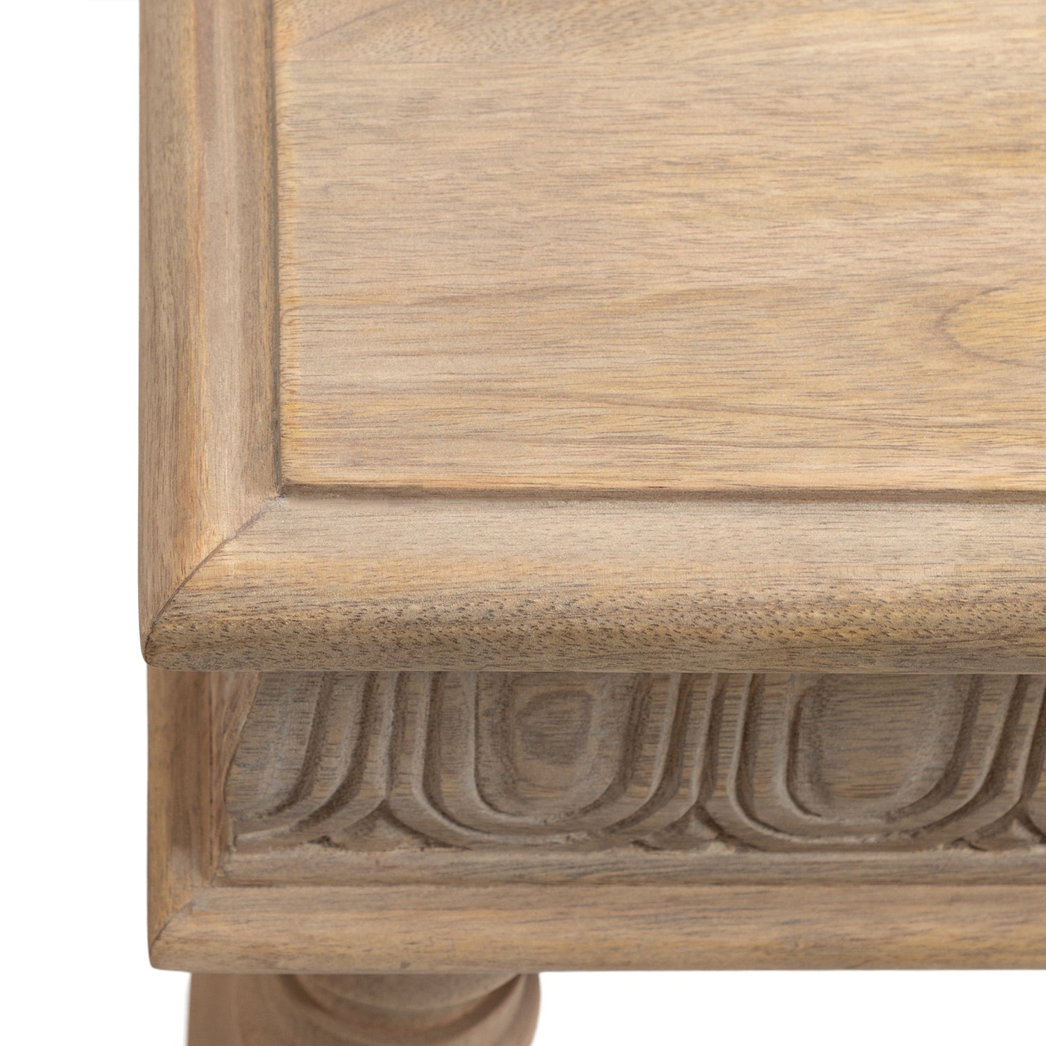 Patresa Carved Wood Console Table