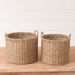 SEAGRASS BASKETS - ROUND