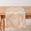 Table Runner- Vintage Inspired Print, Taupe