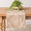 Table Runner- Vintage Inspired Print, Taupe