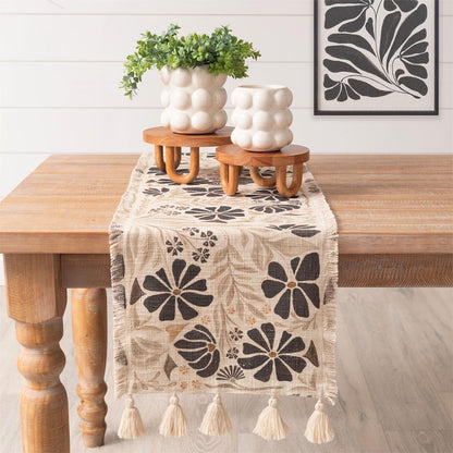 Table Runner - Modern Botanical