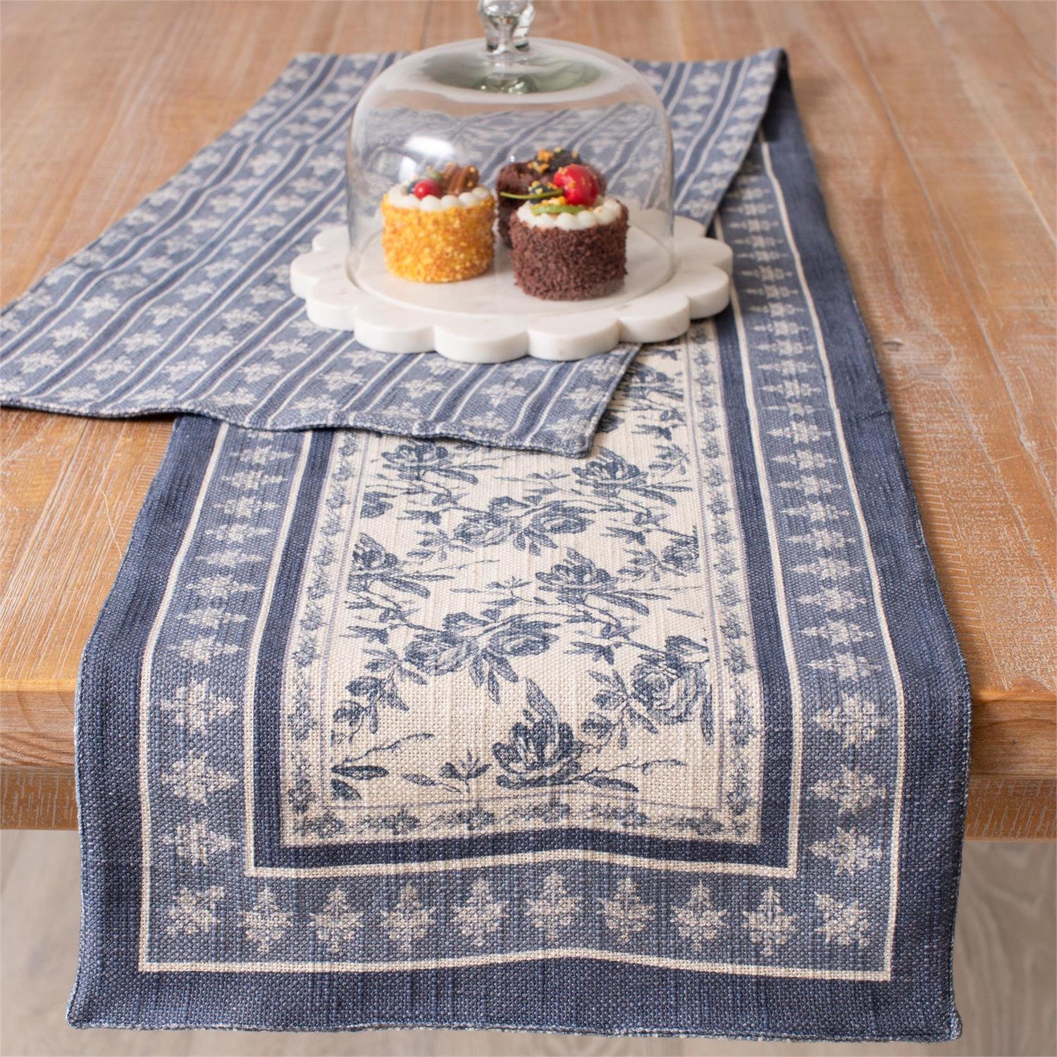 Runner - French Blue Floral