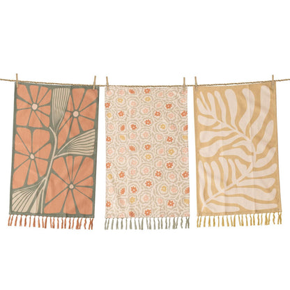 Tea Towels Modern Impressions (Set Of 3)