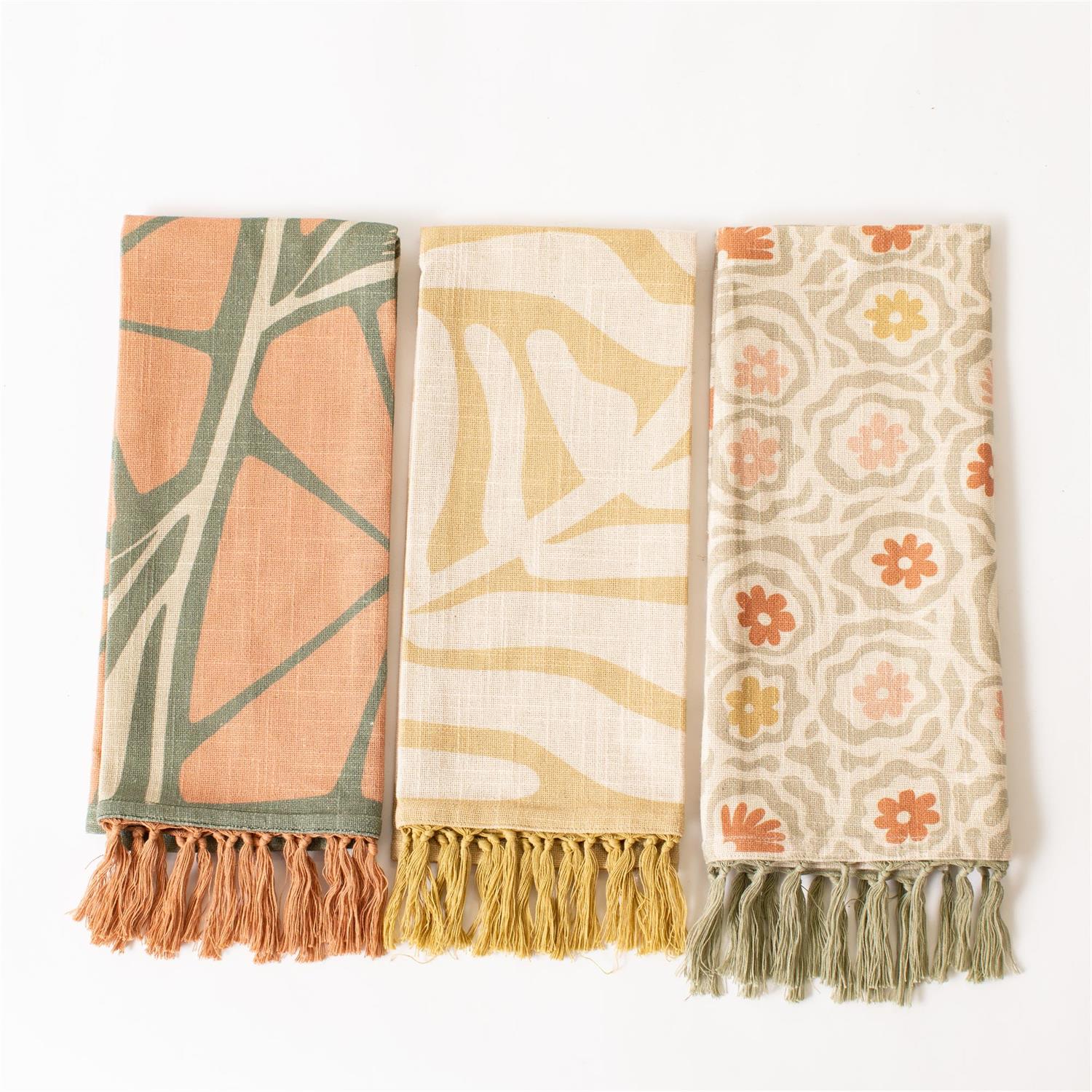 Tea Towels Modern Impressions (Set Of 3)