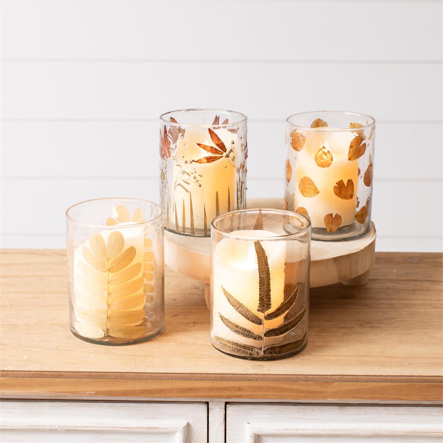 Botanical Glass Containers (4 Styles)