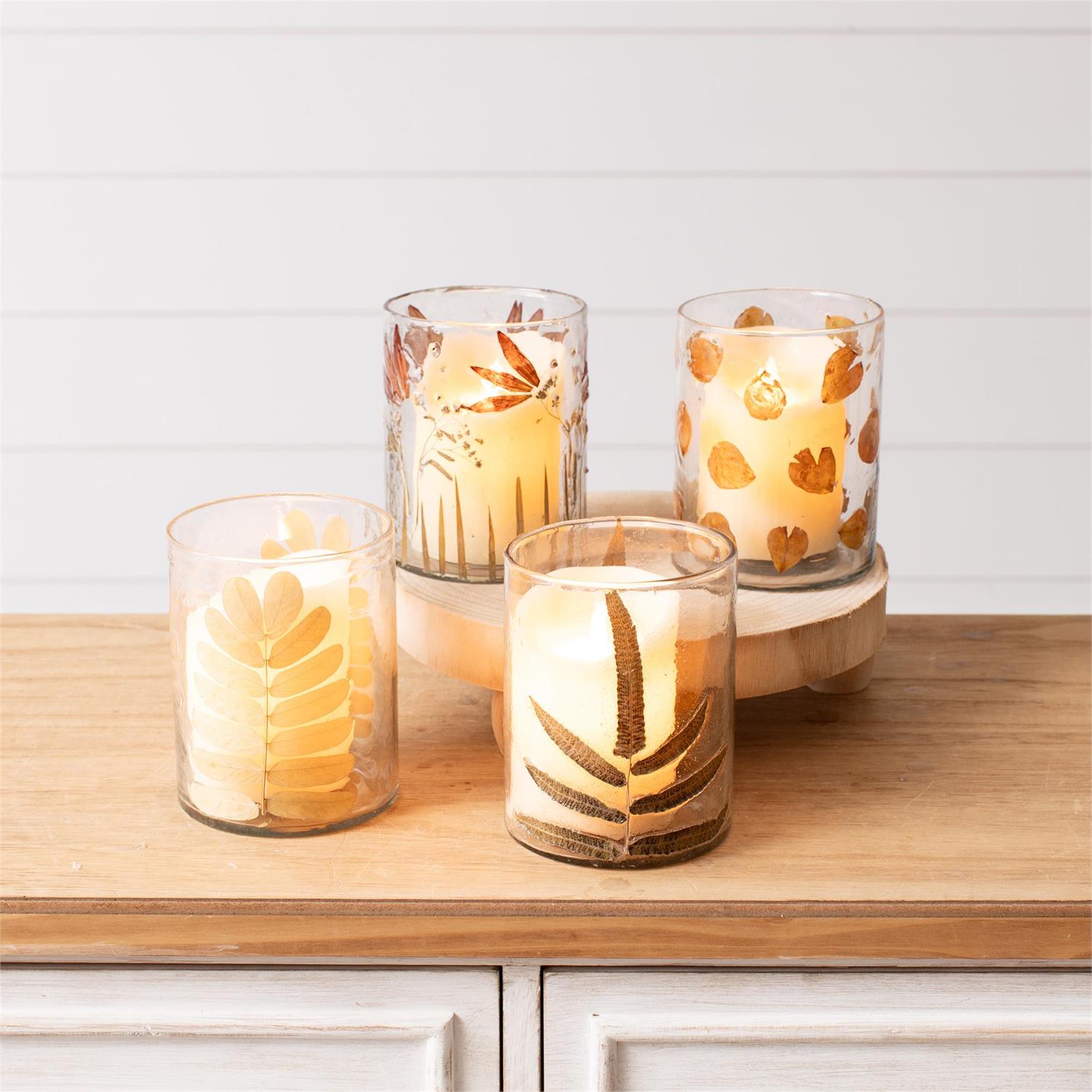 Botanical Glass Containers (4 Styles)