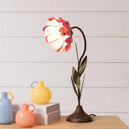 Table Lamp - Pink Flower Shaped