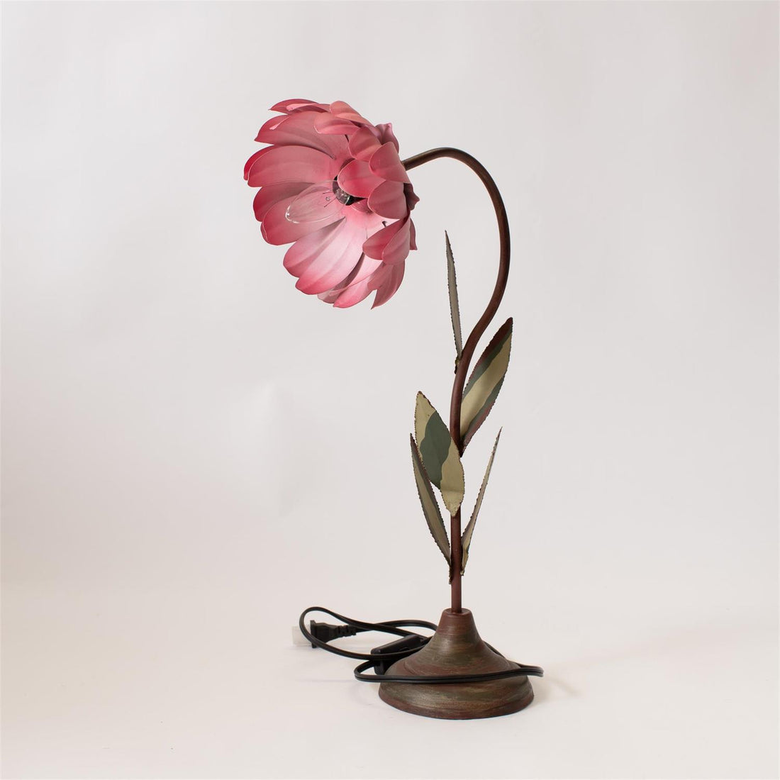 Table Lamp - Pink Flower Shaped