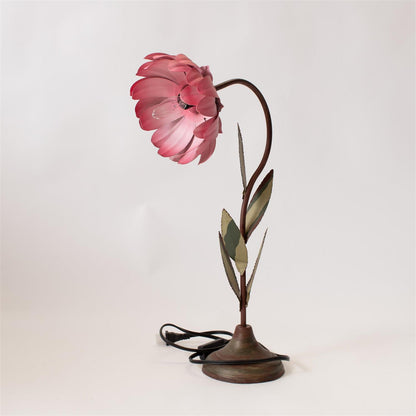 Table Lamp - Pink Flower Shaped