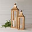 Metallic Gold Lanterns