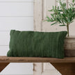 Lumbar Pillow - Chindi Weave, Green