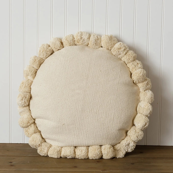 Pillow - Round Pom Pom