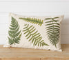 Pillow - Embroidered Ferns