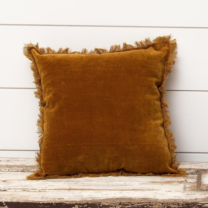 Pillow - Velvet, Rust