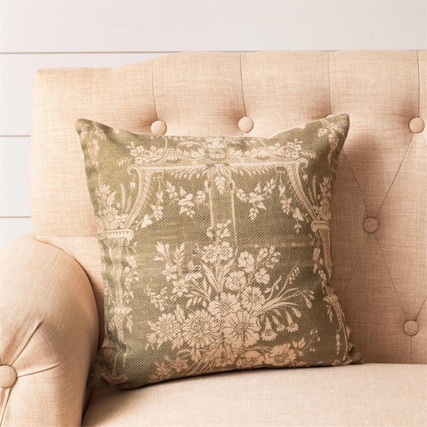 Pillow- French Country, Sage