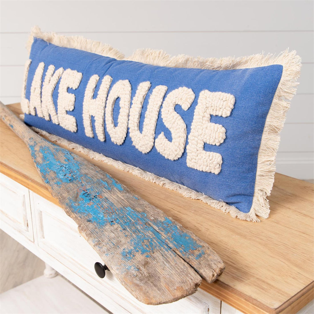 Pillow - Lake House, Stone Washed