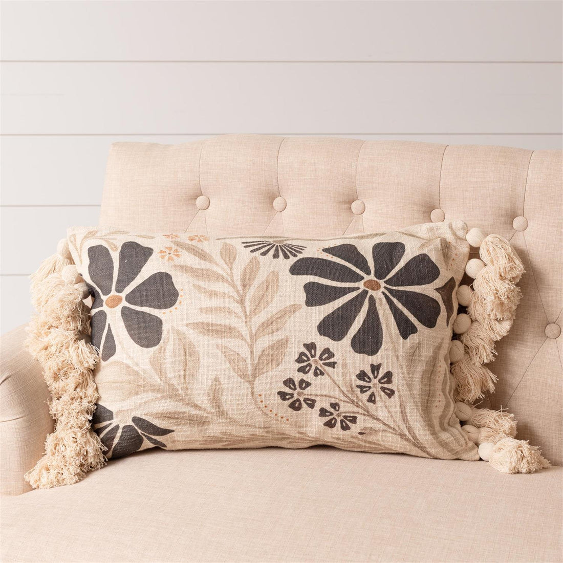 Lumbar Pillow - Modern Botanical