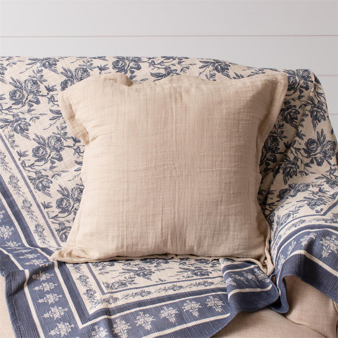 Pillow - Tan Double Weave