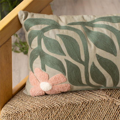 Lumbar Pillow - Modern Impressions Embroidered