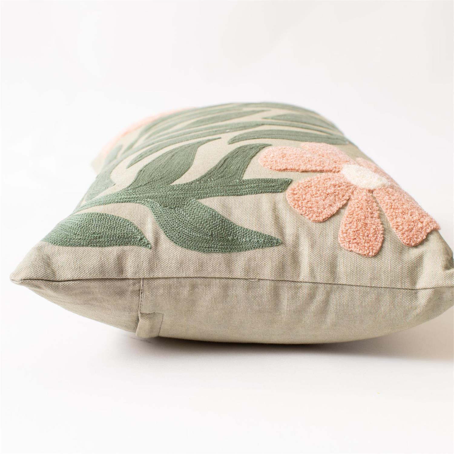 Lumbar Pillow - Modern Impressions Embroidered