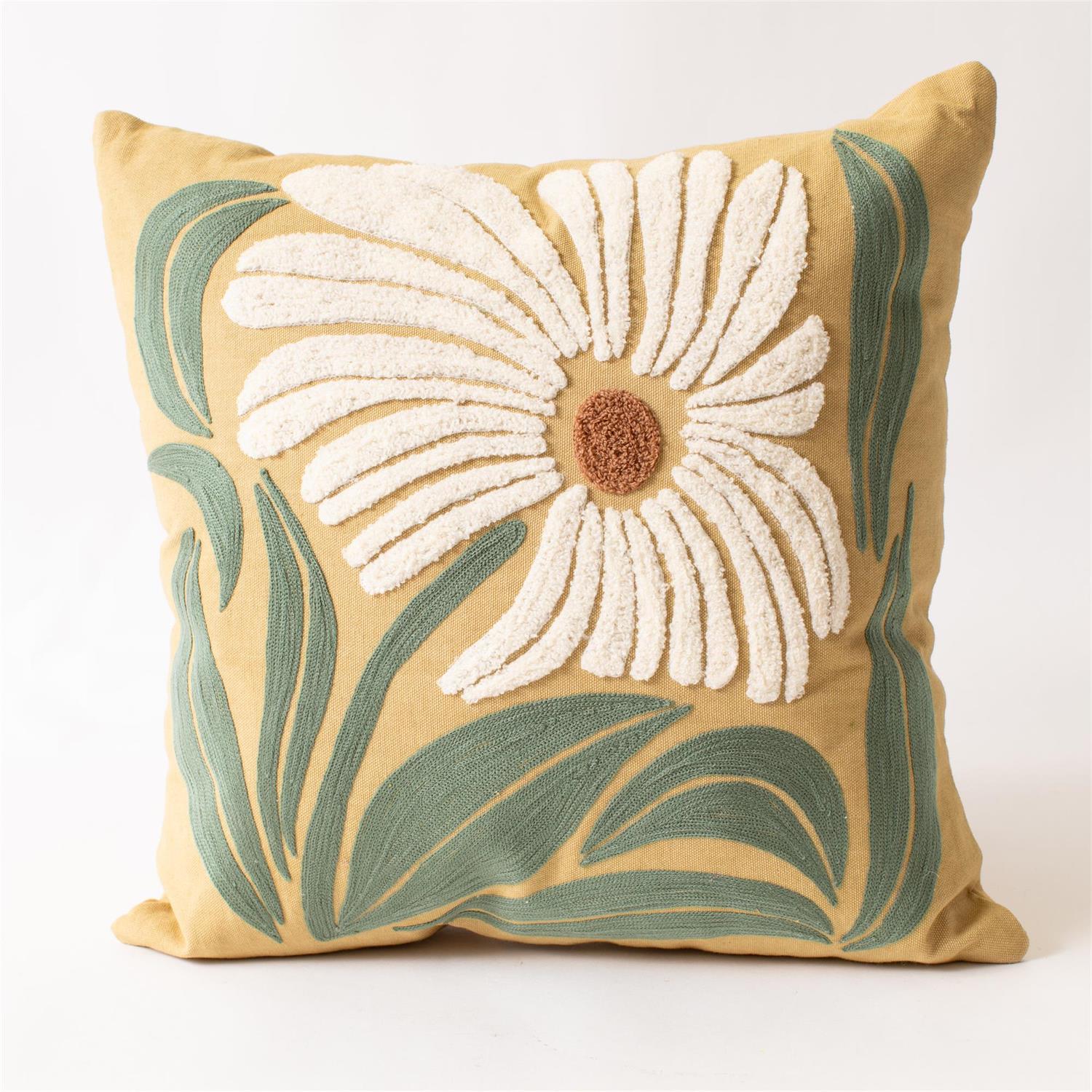 Pillow - Modern Impressions White Floral