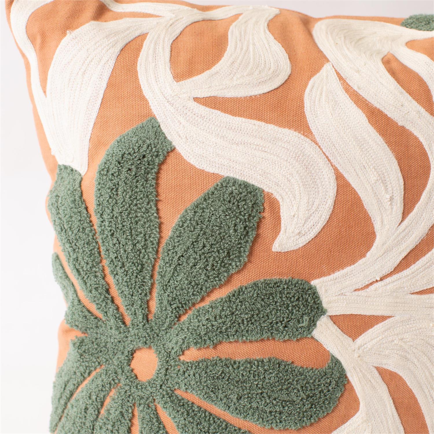 Pillow - Modern Impressions Rust Floral
