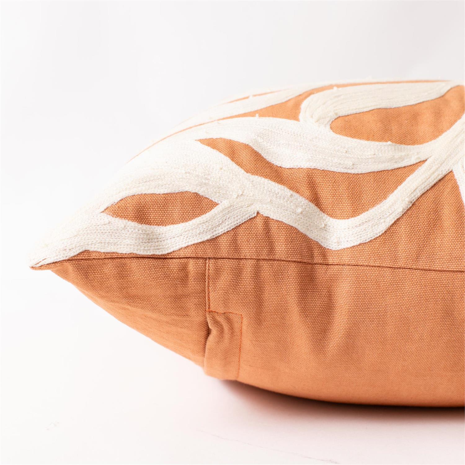 Pillow - Modern Impressions Rust Floral