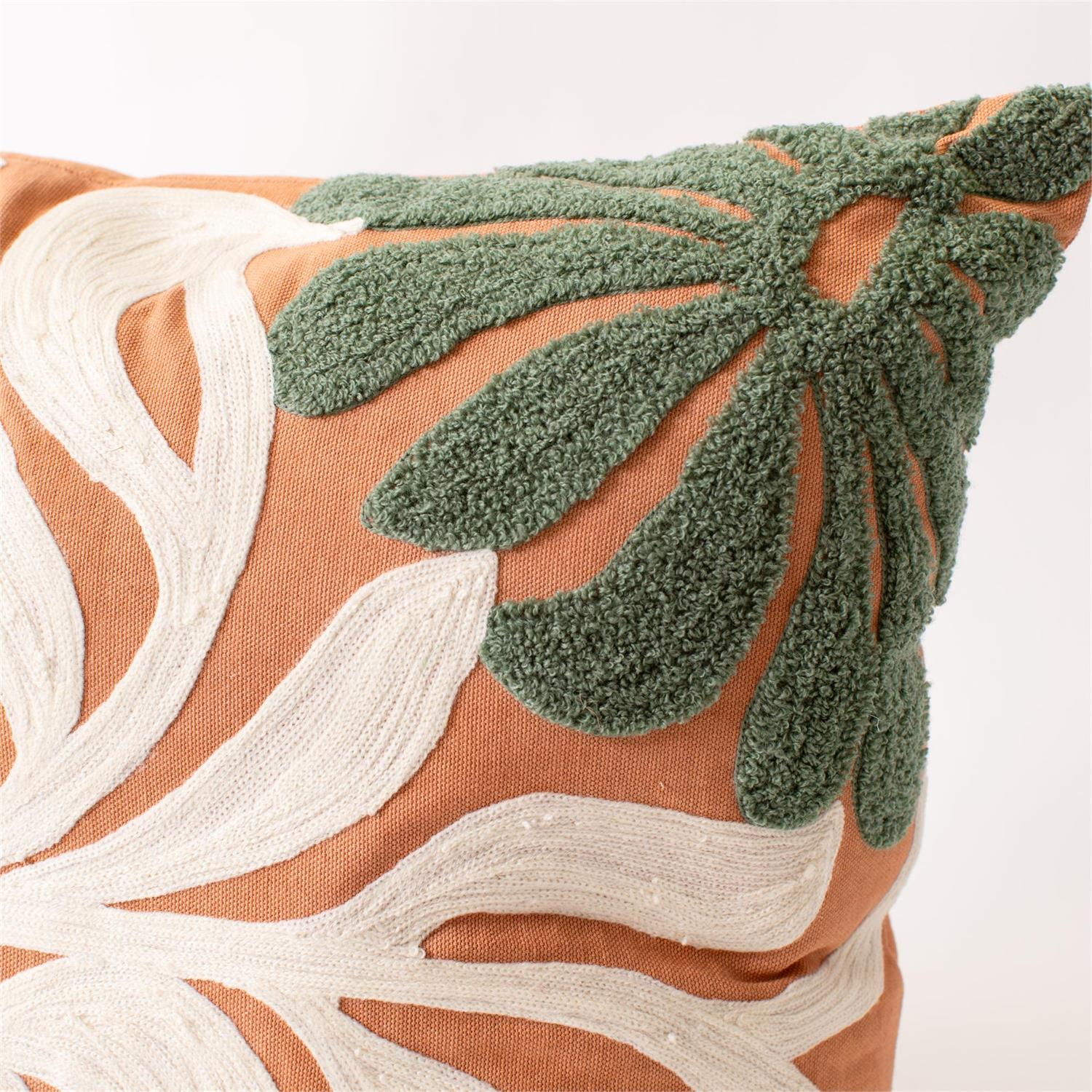 Pillow - Modern Impressions Rust Floral