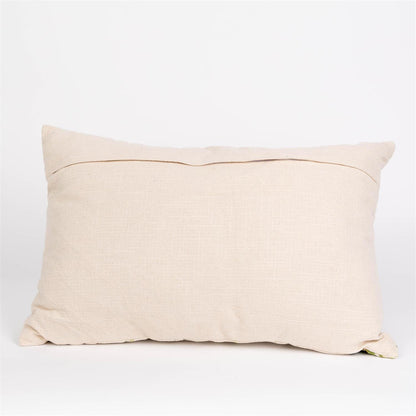 Lumbar Pillow - Embroidered Beetles